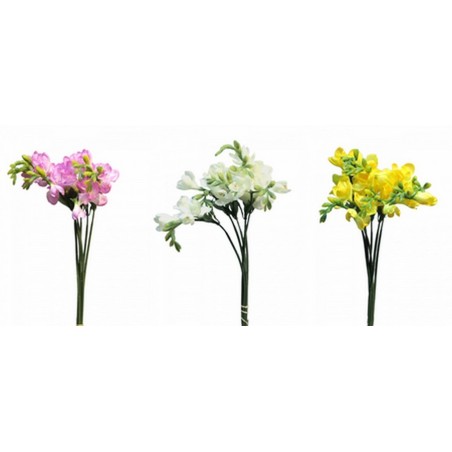 FLEUR FREESIA 6 TIGES H46CM /1P