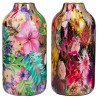 VASE IMPRIME FLEUR 25CM ASS. 2X2 P