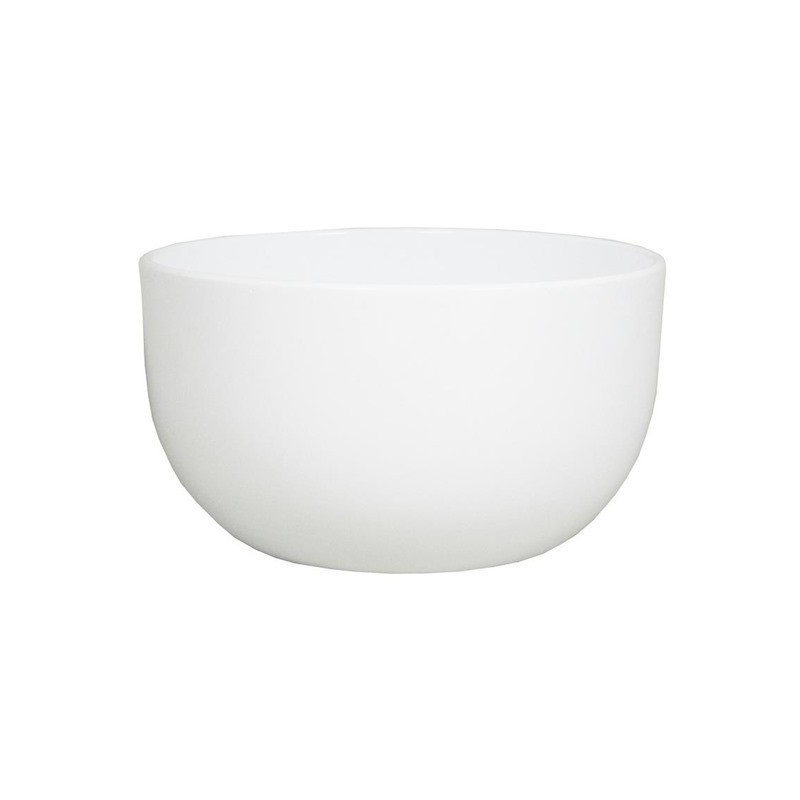 COUPE BOULE 026 H14CM BLANC à la pièce