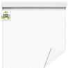 PAPIER KRAFT UNI fond blanc 80CM x120M 60g 