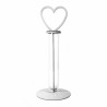 SOLIFLOR SUP.COEUR FER BLANC 23CM les 6P