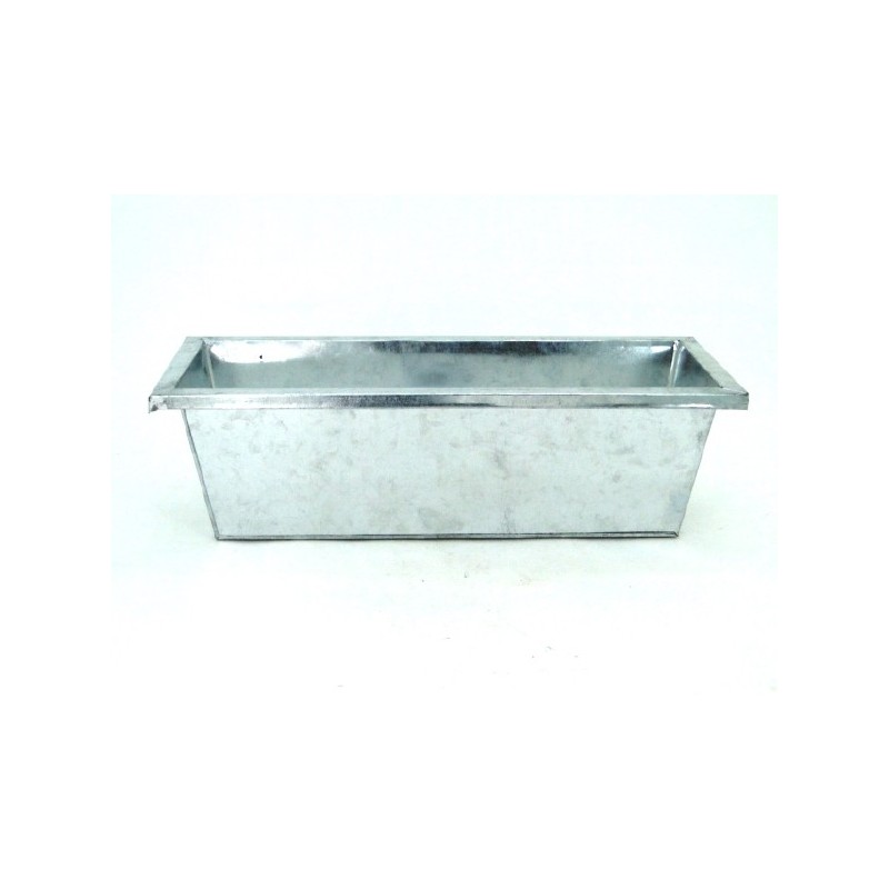 ZINC-JARDINIERE 40X15 H13CM/1P