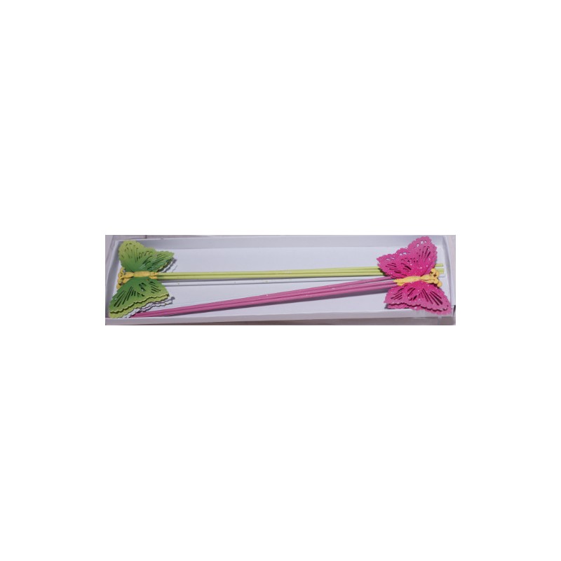PAPILLON METAL PLAT /12P