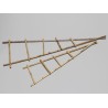 ECHELLE DE BOIS 70 & 100 CM lot de 2P