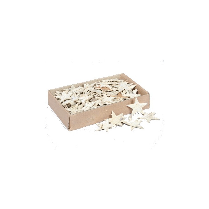 ETOILE BOULEAU 4.5CM boite 100P