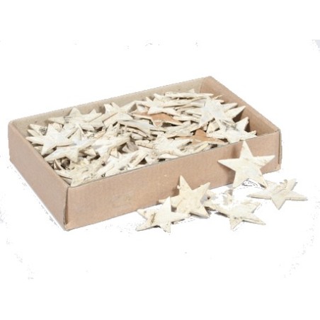 ETOILE BOULEAU 4.5CM boite 100P