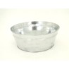 ZINC-BASSINE naturel 030 SANS ANSE à la pièce