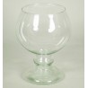 VERRE COGNAC H19CM PIED BOULE /6P