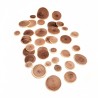 TRANCHE DE BOIS naturel 500gr