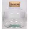 VERRE BARATTE + BOUCHON H21.5CM /1P