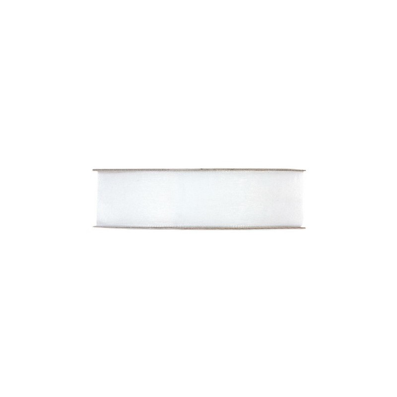 RUBAN FANTAISIE 25MM 50M organza 