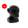 STATUE SINGE NOIR TETE H27.5CM /1P