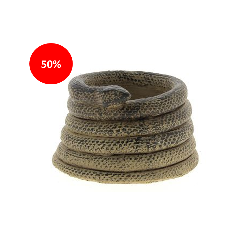 C.POT SERPENT 06.5CM H10.5CM /1P