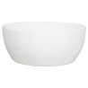 COUPE BOULE blanc MAT 018.5 H08.5CM à la pièce