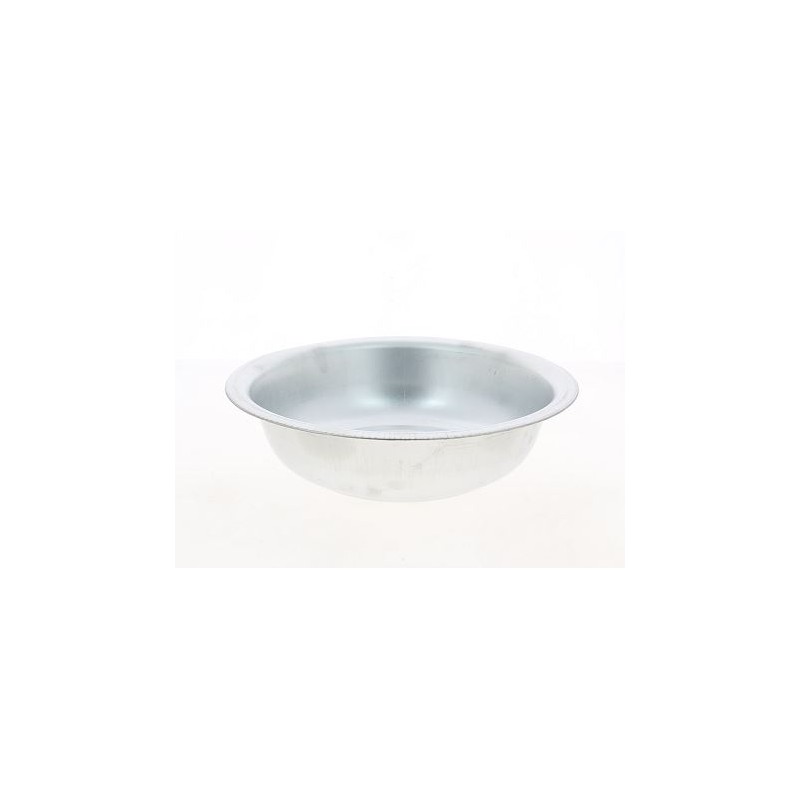 ZINC-BASSINE rebord 031CM NATUREL à la pièce