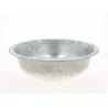 ZINC-BASSINE rebord 039CM NATUREL à la pièce