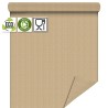 PAPIER KRAFT UNI fond nature 70CM X 100M
