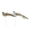 OISEAU PAILLETE Diam.15cm /12P