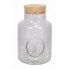 VERRE BOUTEILLE OUVERTE + LIEGE 010.5 H25CM/4P