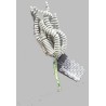 FLEUR SUCCULENT RHODA VERT 16CM à la pièce