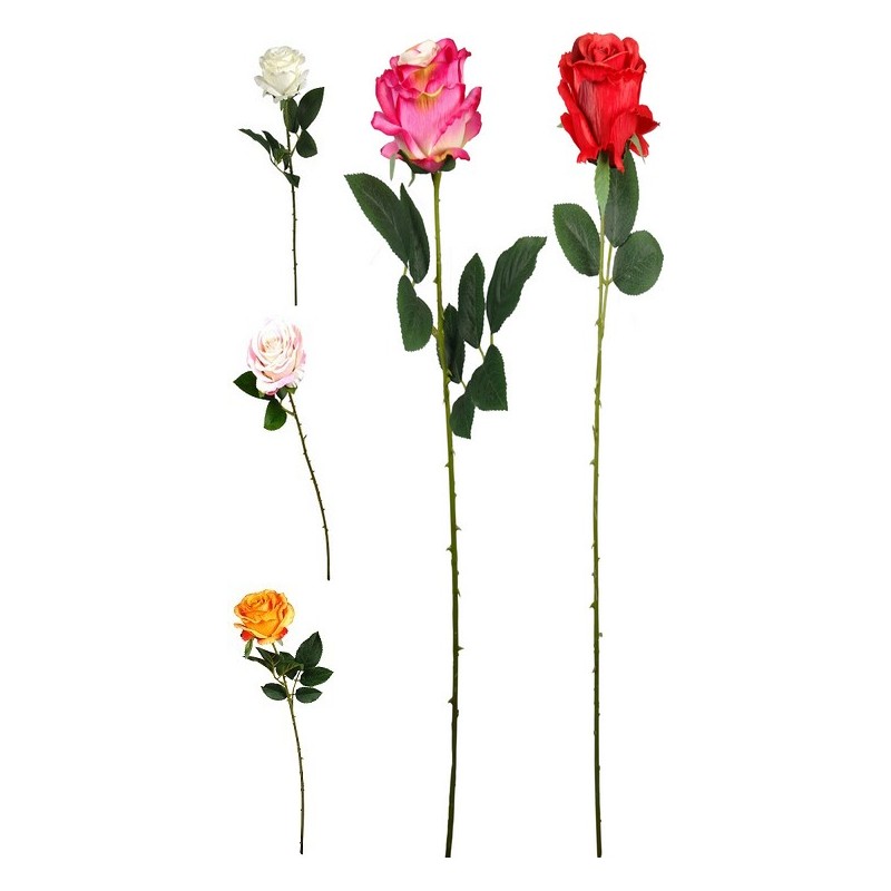 FLEUR ROSE TIGE 65CM ASSORT.les 36P