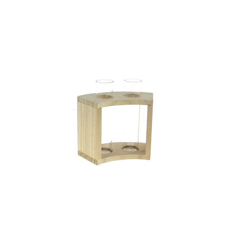 SOLIFLORE/2 DANS BASE BOIS à la pièce