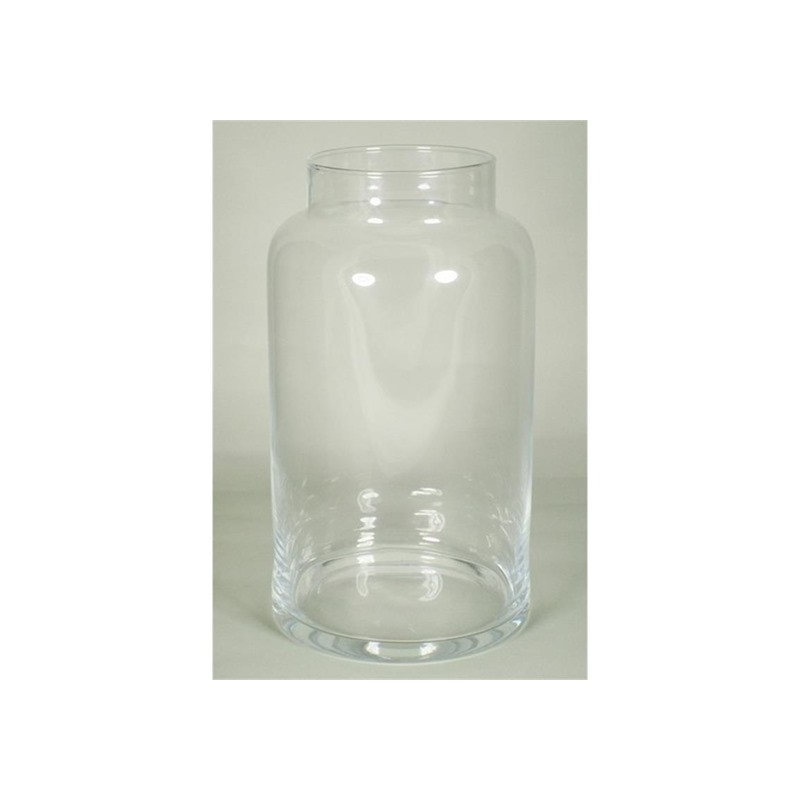 VERRE VASE PETRI H31CM à la pièce