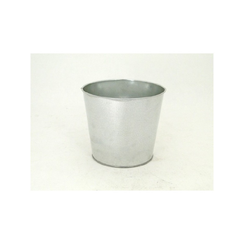 ZINC-SEAU NATUREL 018 H16CM à la pièce