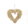 COEUR EN PAILLE A SUSPENDRE 45CM pièce