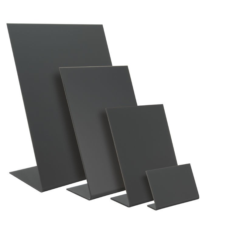 ARDOISE DE TABLE 21.5X15X8.5CM les 3P