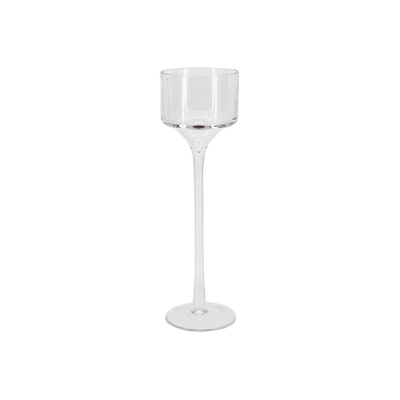 VERRE BOUGEOIR SUR PIED 09 H30CM /1P 