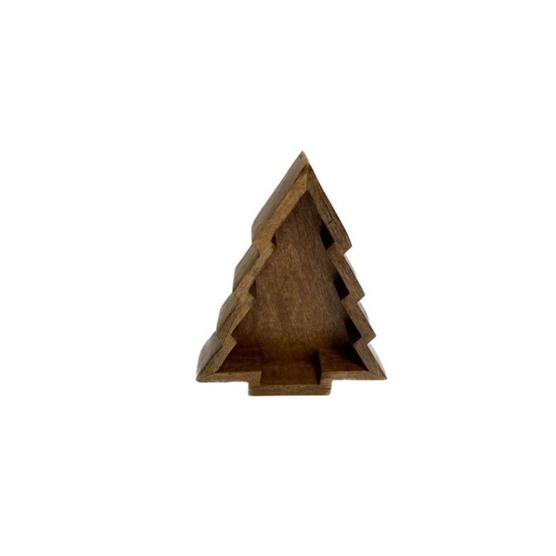 PLATEAU SAPIN DE NOEL 25x21 H5CM pièce