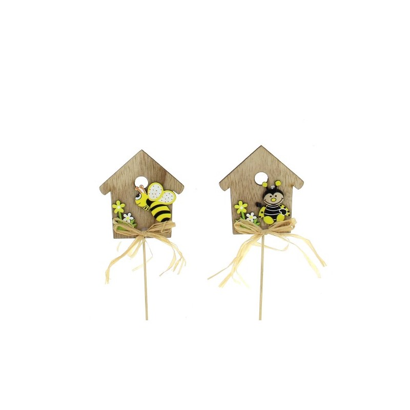 MAISON avec ABEILLE SUR PIQUE LES 12P