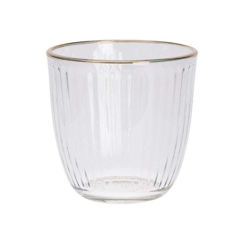 VERRE A BOIRE BORD OR 295ML les 6P