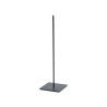 SUPPORT FER NOIR 9x9 H30CM pièce