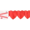 GUIRLANDE DE COEUR PAPIER 2X150CM lot de 2P