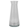 VERRE VASE COL EVASE 07.5CM H25CM /1P
