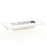 ZINC-COUPE+REBORD nature int 19.5x5.5CM /1P