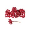 BAIE ROUGE BOUQUET 10CM les 120P