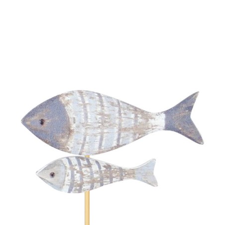 POISSON BLEU SUR PIQUE les 24P