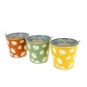 ZINC-SEAU CITROUILLE 013 H12.5CM les 6P