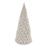 SAPIN VERNIS BEIGE H19CM les 4P