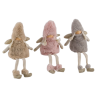 ANGE PELUCHE ASSIS H27CM les 3 pièces