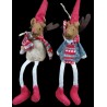 ELAN EN TISSU ASSIS 17CM les 8P