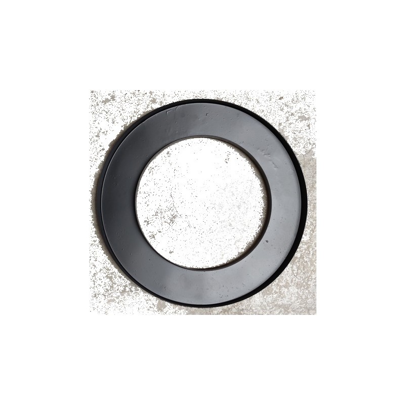 COURONNE METAL NOIR 30CM les 3P