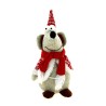 SOURIS NOEL DEBOUT H30CM à la pièce