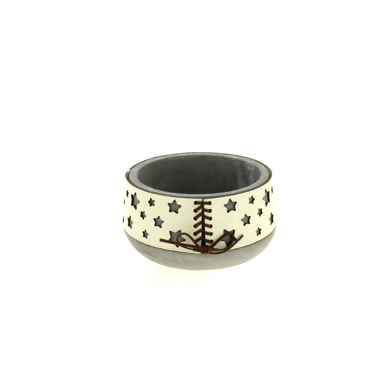 COUPE ETOILE AVEC LACAGE 015.5 H7.5CM les 3P