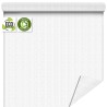 PAPIER KRAFT UNI fond blanc RECYCLE 80CM X 120M 60gr