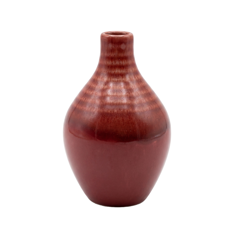 VASE table AMY rose 07.5 H12CM les 6P