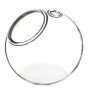 VERRE BOULE fond plat AVEC TROU 08CM les 6P